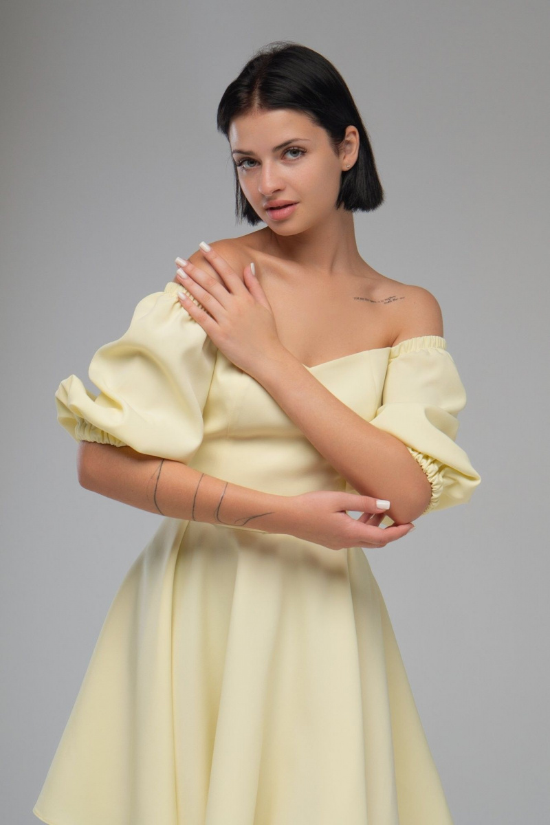 Платья AVEEVA 5294 желтый