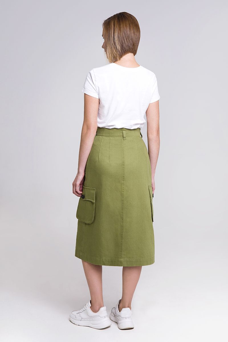 Юбки Individual design 20110 хаки