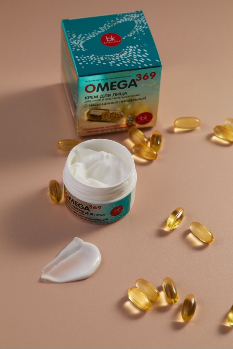 Кремы для лица Belkosmex OMEGA 369 Крем для лица для сухой и чувствительной кожи