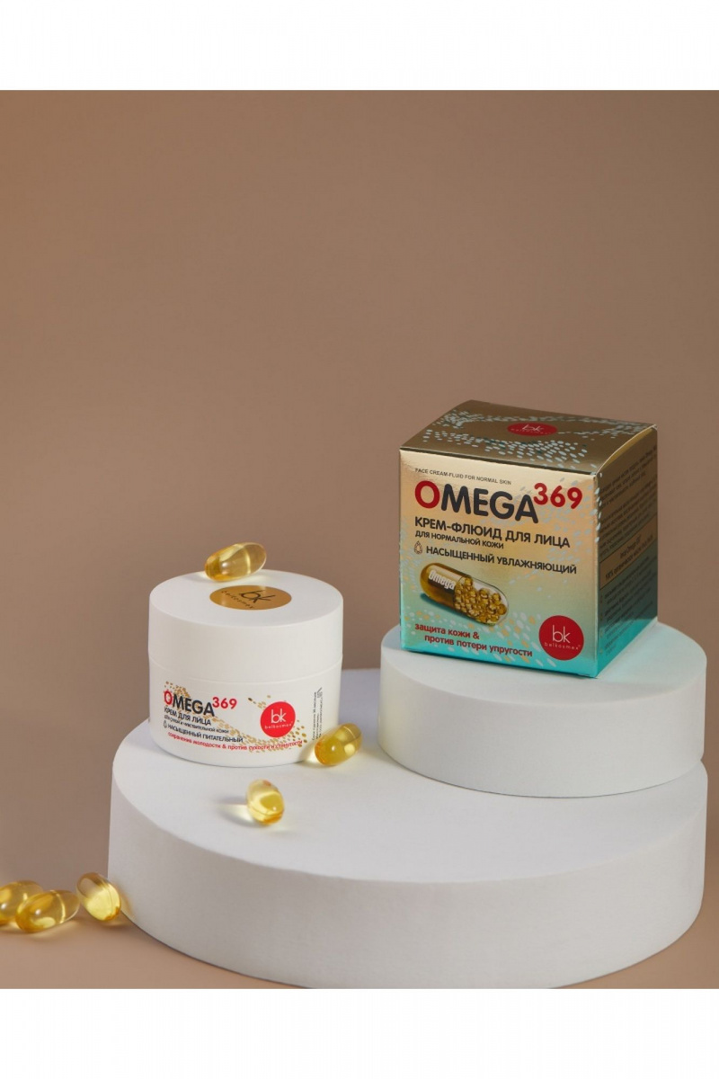 Кремы для лица Belkosmex OMEGA 369 Крем-флюид для лица для нормальной кожи