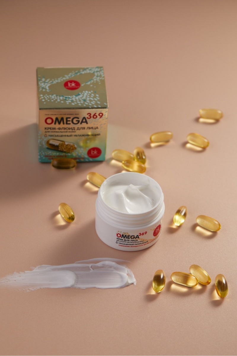 Кремы для лица Belkosmex OMEGA 369 Крем-флюид для лица для нормальной кожи