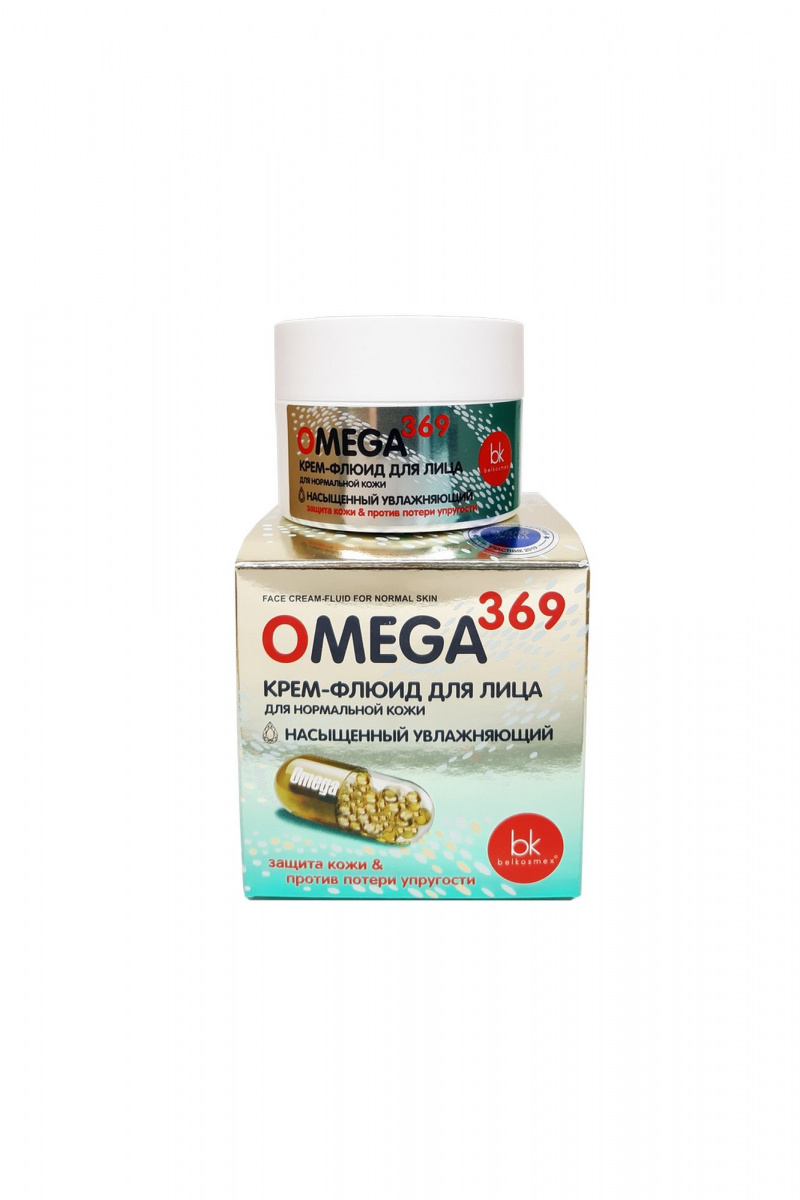 Кремы для лица Belkosmex OMEGA 369 Крем-флюид для лица для нормальной кожи