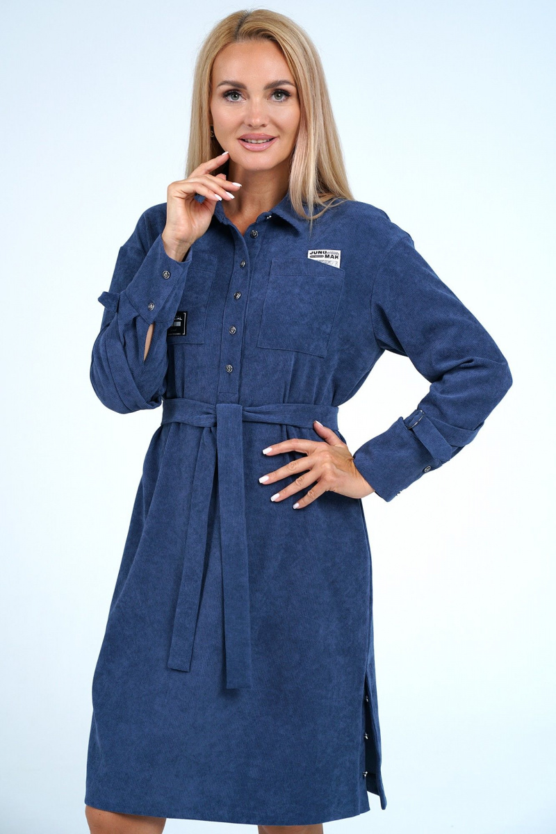 Платья Alani Collection 2204 синий