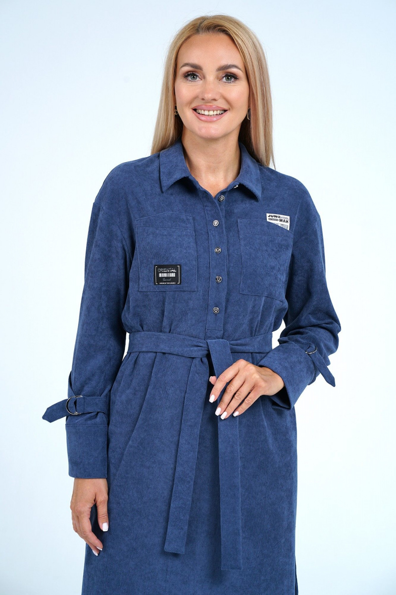Платья Alani Collection 2204 синий