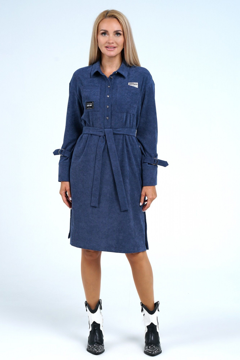 Платья Alani Collection 2204 синий