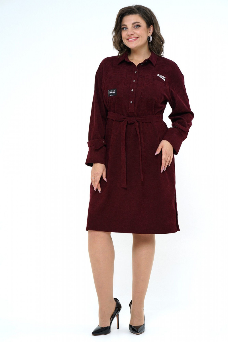 Платья Alani Collection 2204 бордо