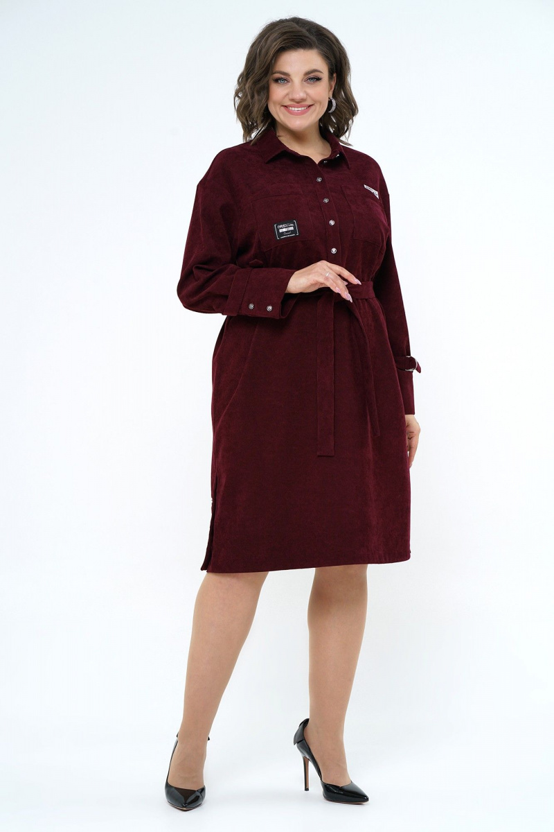 Платья Alani Collection 2204 бордо