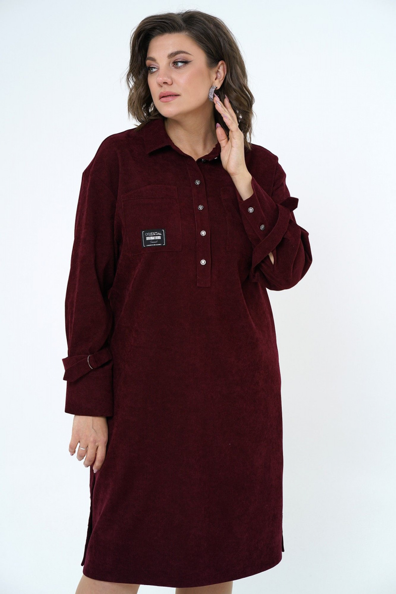 Платья Alani Collection 2204 бордо