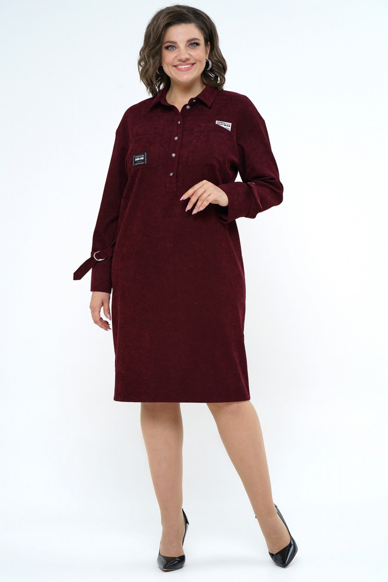 Платья Alani Collection 2204 бордо
