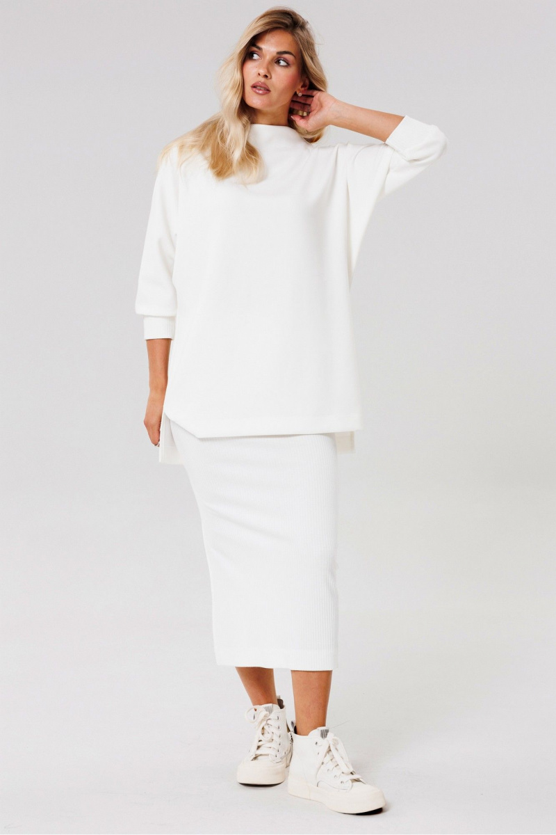 Юбки PRATA wear S006 белый