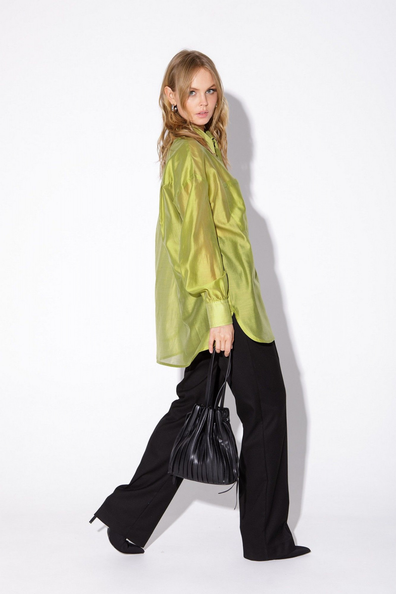 Брючный комплект PiRS 5530 лайм+черный