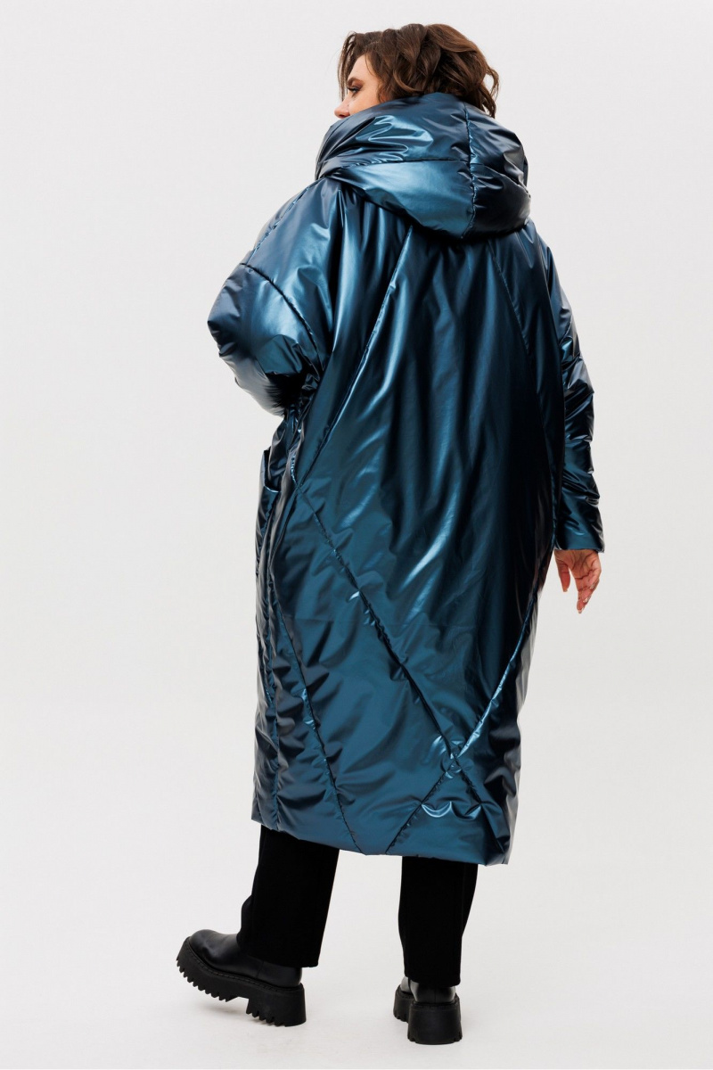 Женское пальто Rumoda 2235 синий