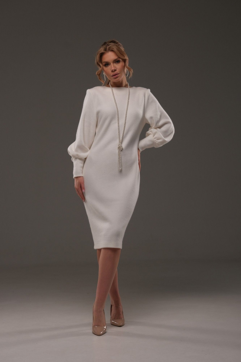 Платья Galean Style 957 молочный