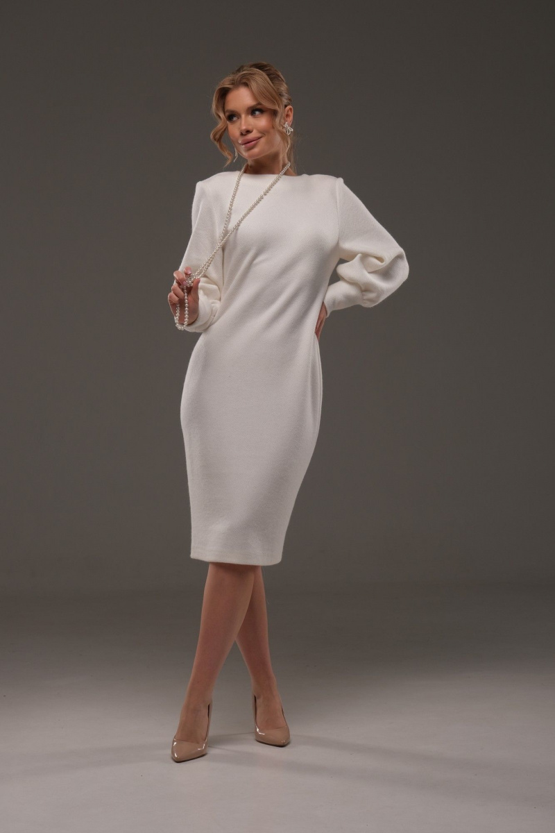 Платья Galean Style 957 молочный