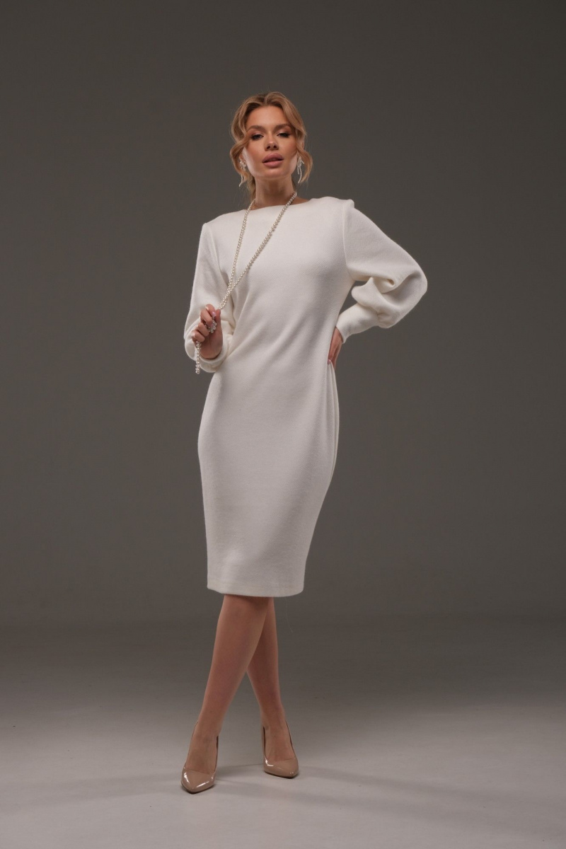 Платья Galean Style 957 молочный