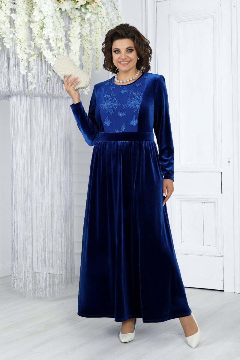 Платья Ninele 7471 василек