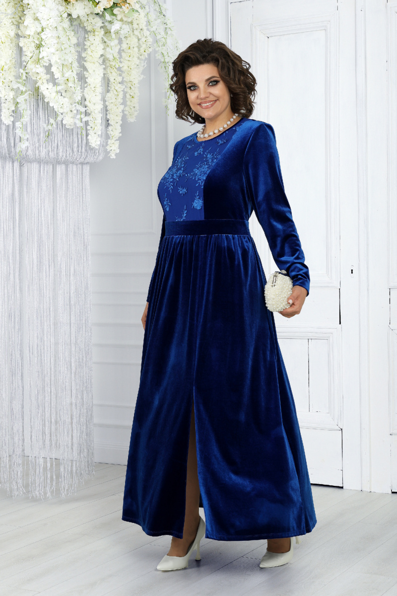 Платья Ninele 7471 василек