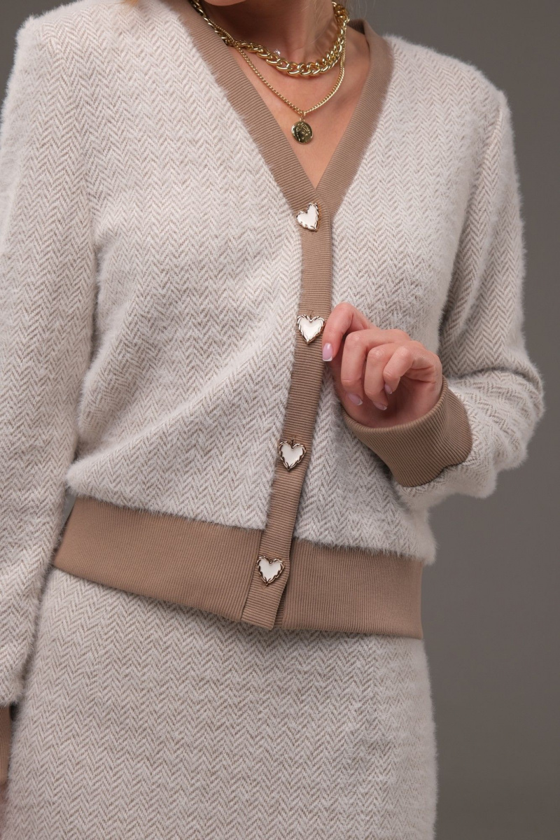 Юбочный комплект Galean Style 903.1 беж_в_елочку