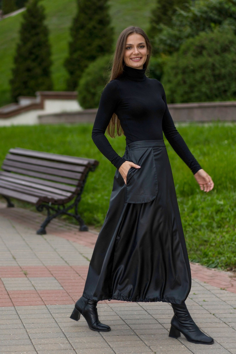 Юбки Полинушка 533п/1 черный