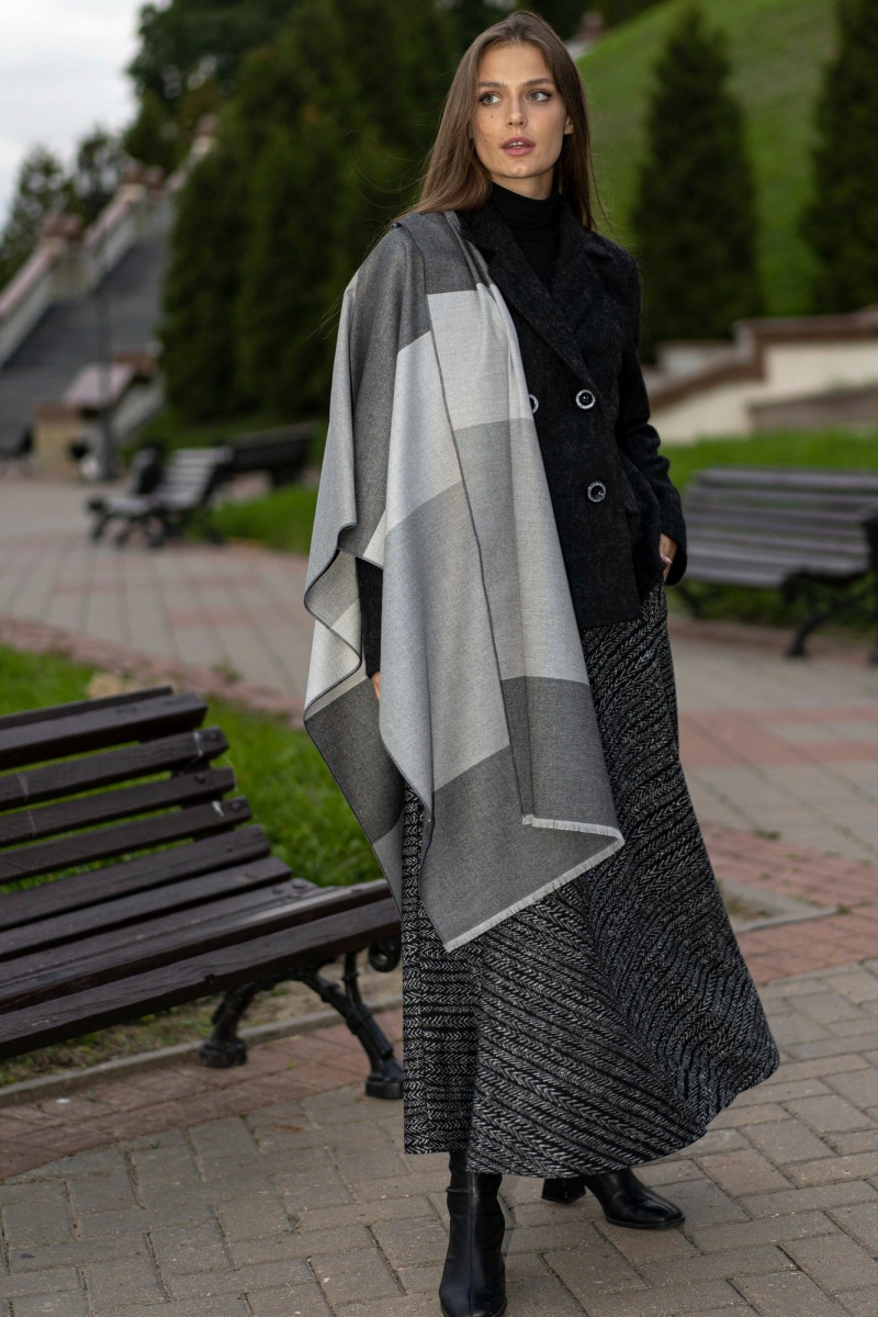 Шарфы и платки Полинушка 940 серый