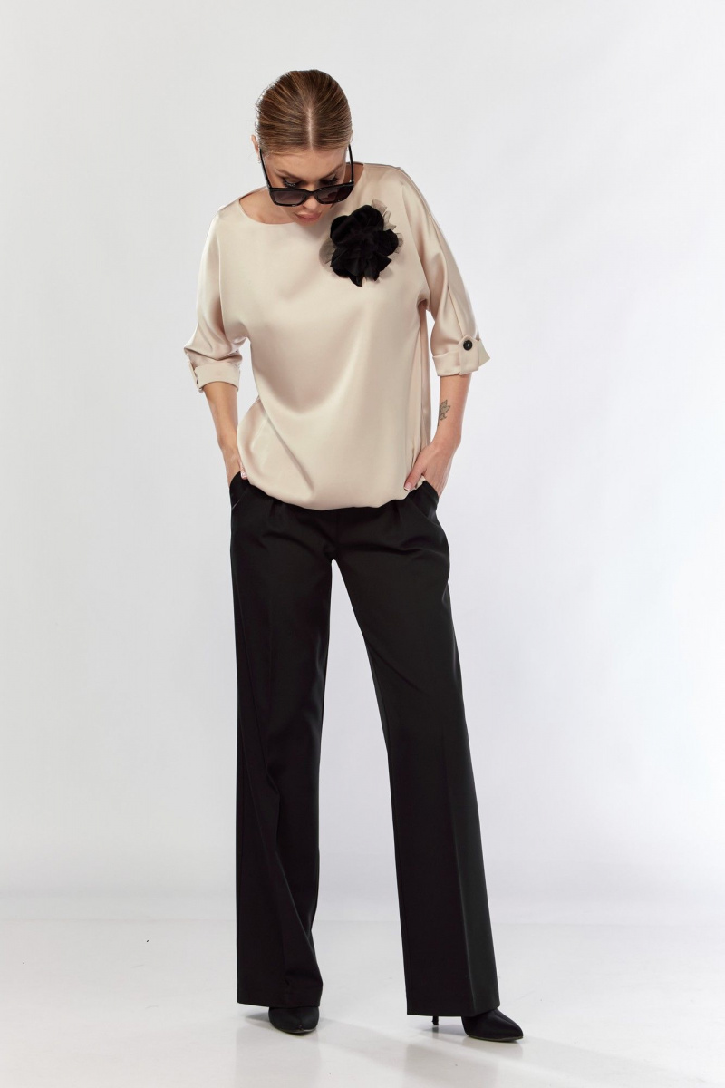 Блузы Talia fashion 434 светлый_беж