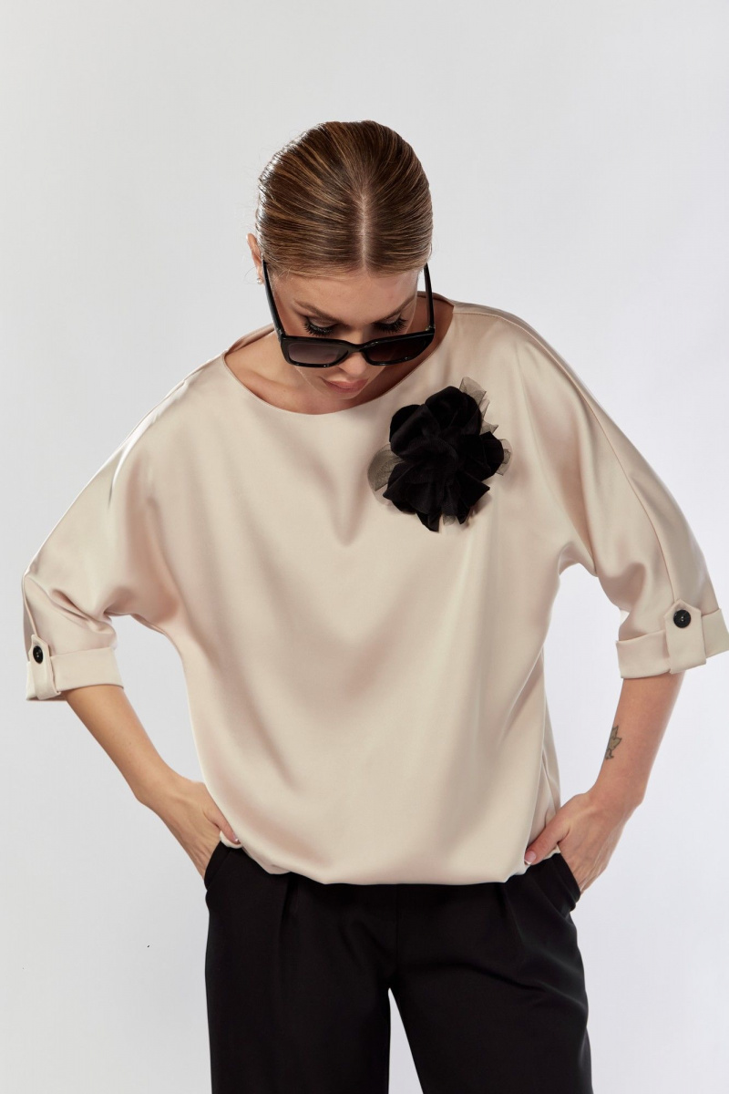 Блузы Talia fashion 434 светлый_беж