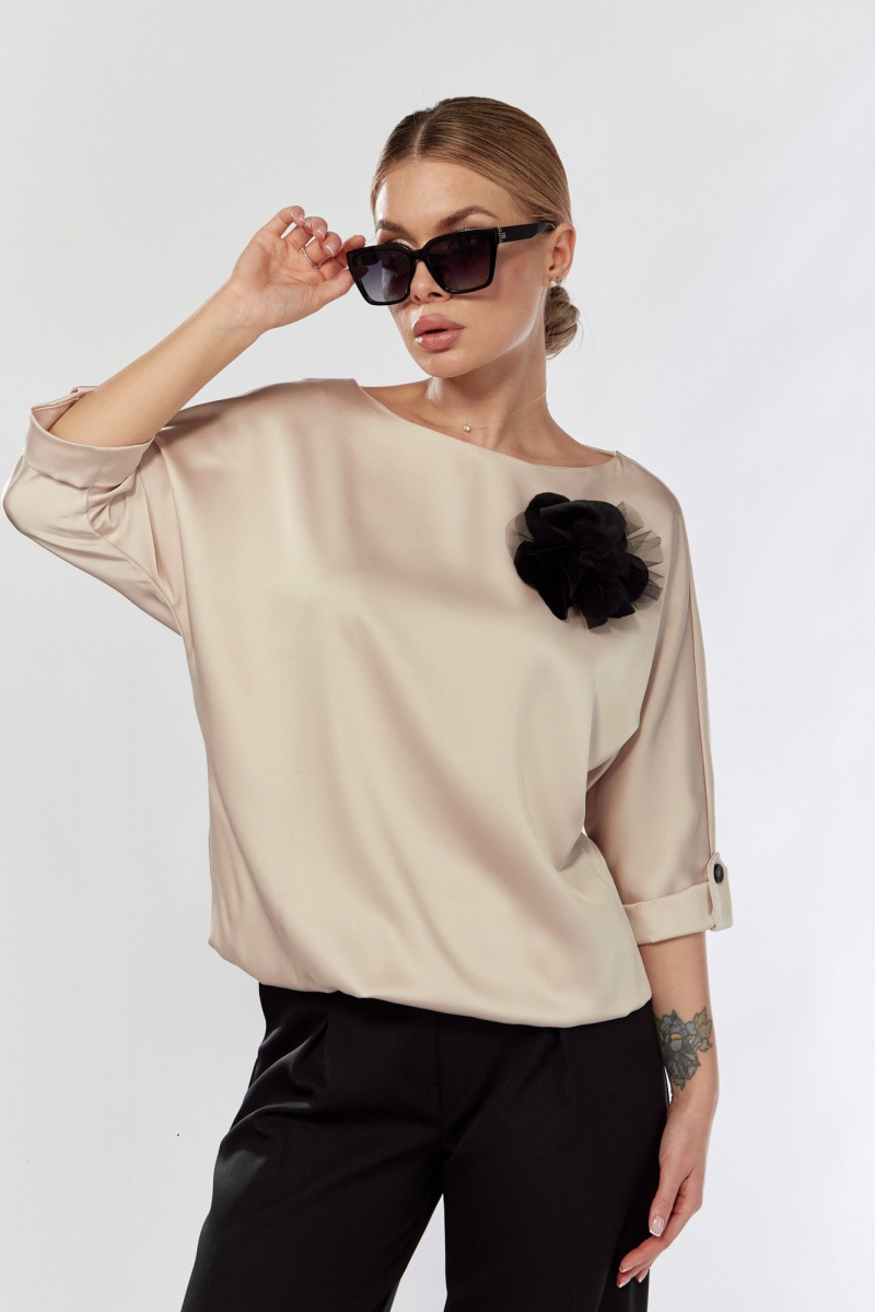 Блузы Talia fashion 434 светлый_беж