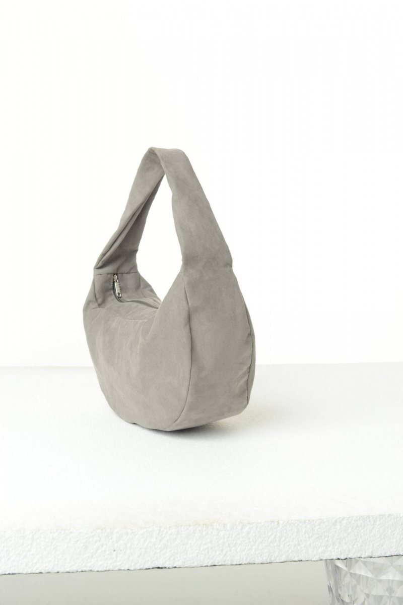 Женская сумка MT.Style HOBO grey-velour
