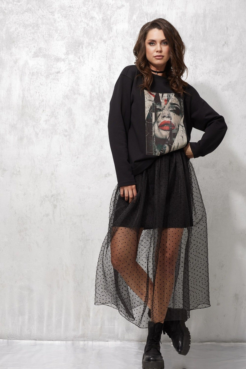 Юбки MG Wear 3108 черный