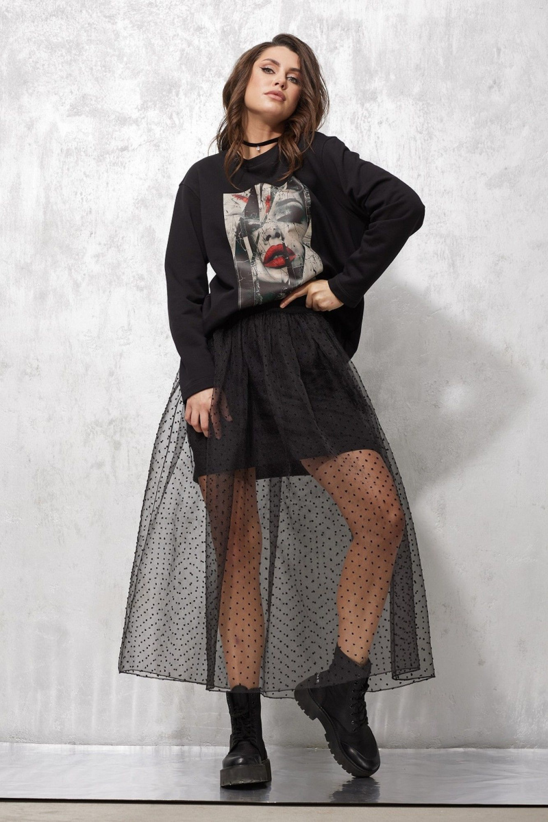 Юбки MG Wear 3108 черный