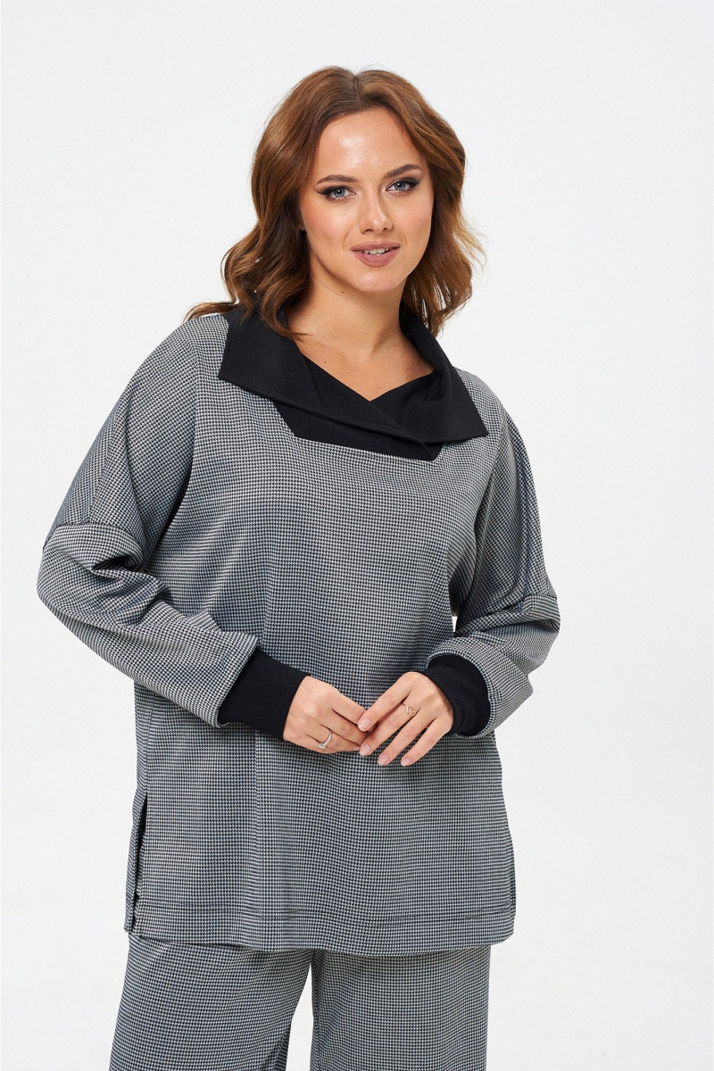 Брючный комплект Liona Style 869 серый