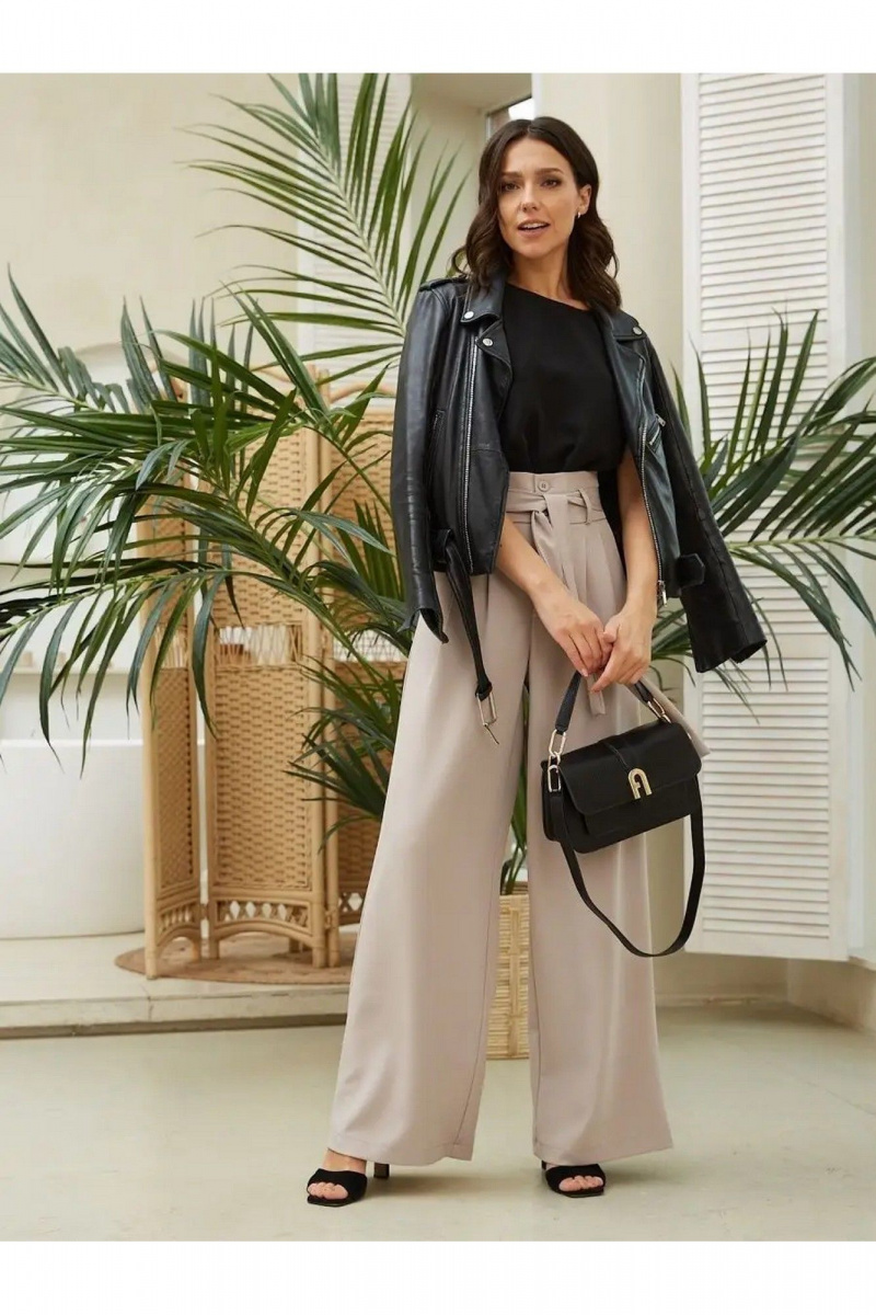 Блузы MIRSINA FASHION 1619 черный