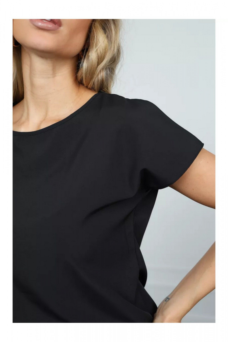Блузы MIRSINA FASHION 1618 черный
