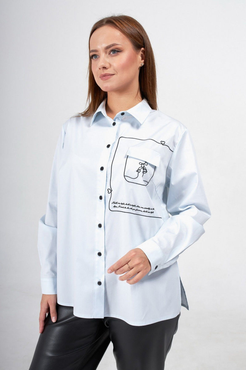 Блузы Condra 16261 голубой