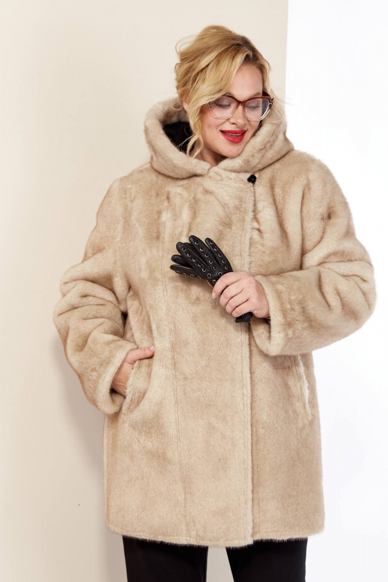 Шубы и дублёнки Shetti 2174 черный
