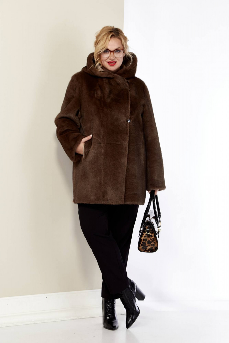 Шубы и дублёнки Shetti 2174 беж