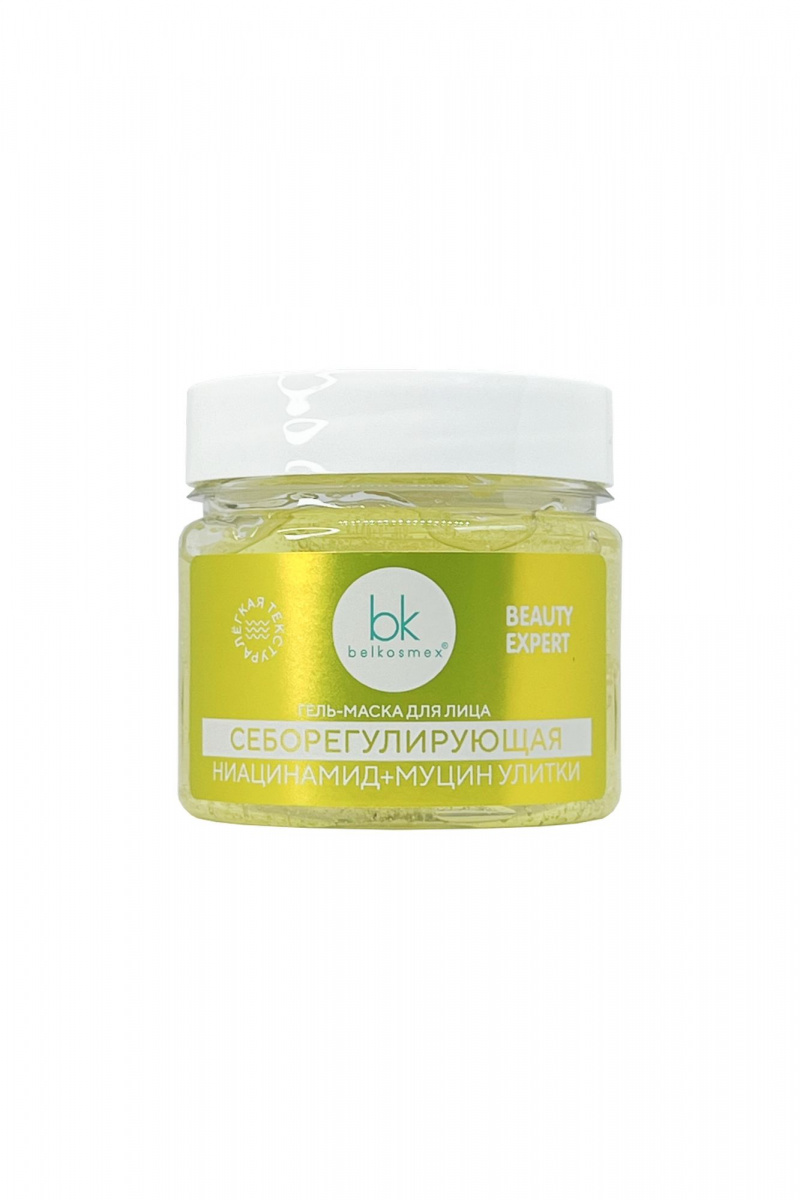 Маски для лица Belkosmex BEAUTY EXPERT Гель-маска для лица себорегулирующая