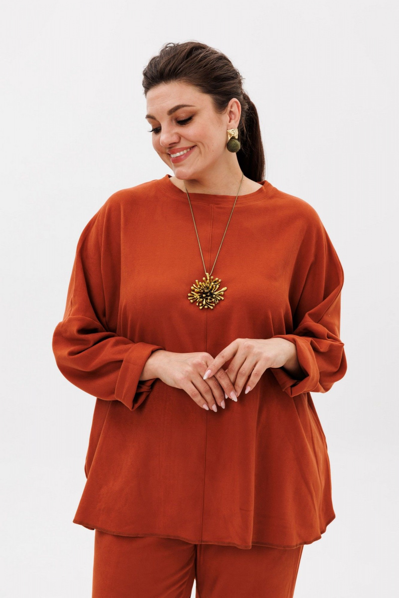 Брючный комплект Anelli 1365 пряная_тыква