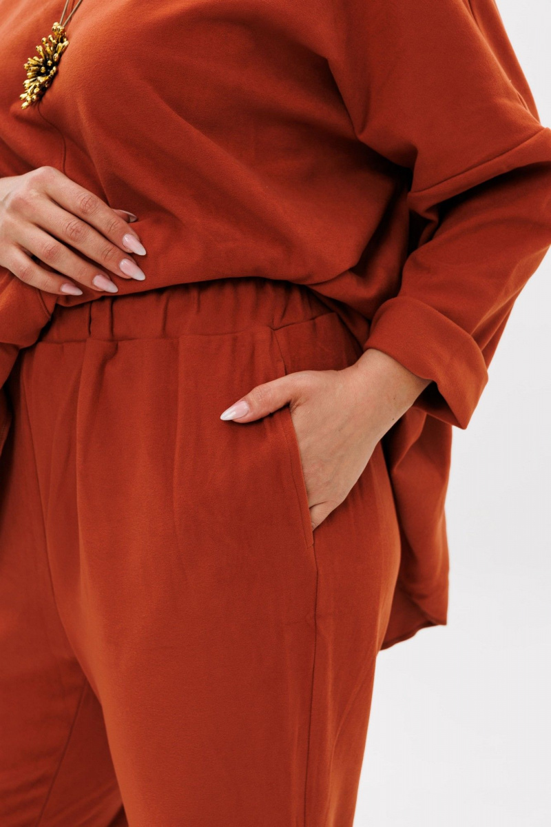 Брючный комплект Anelli 1365 пряная_тыква