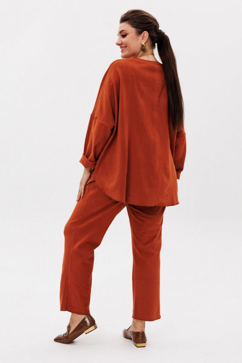 Брючный комплект Anelli 1365 пряная_тыква