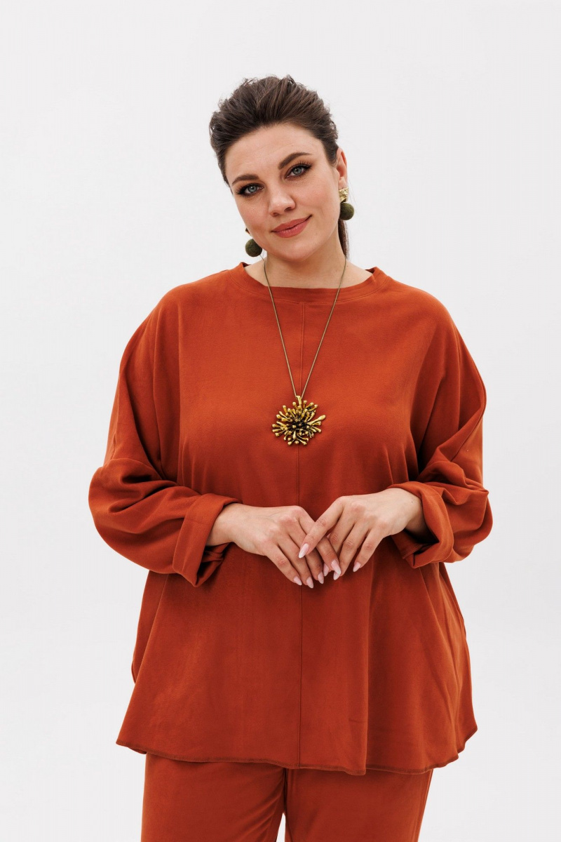 Брючный комплект Anelli 1365 пряная_тыква