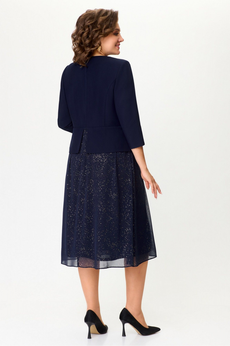 Платья БагираАнТа 1001 темно-синий