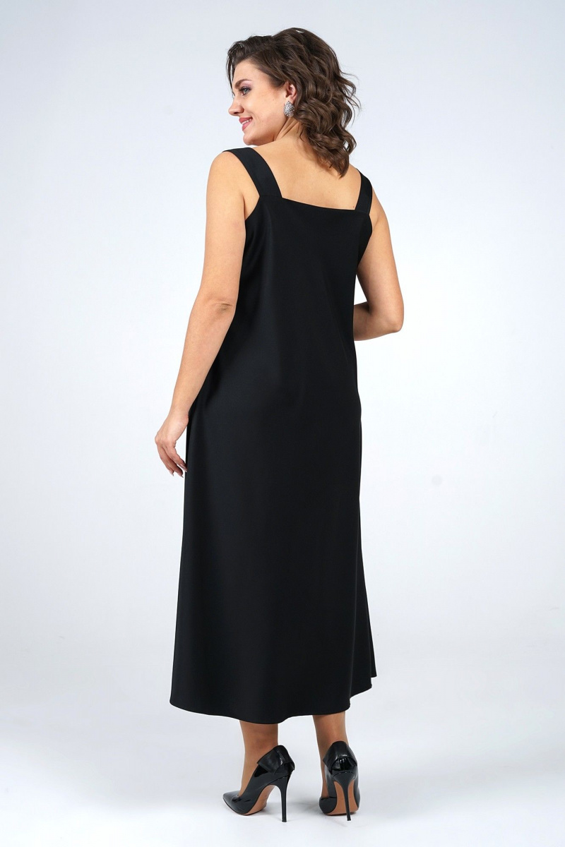 Плательный комплект Alani Collection 2265 молоко/черный