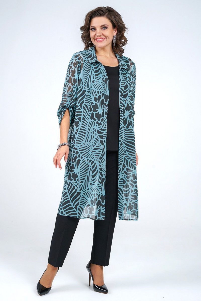 Брючный комплект Alani Collection 2153 мятный