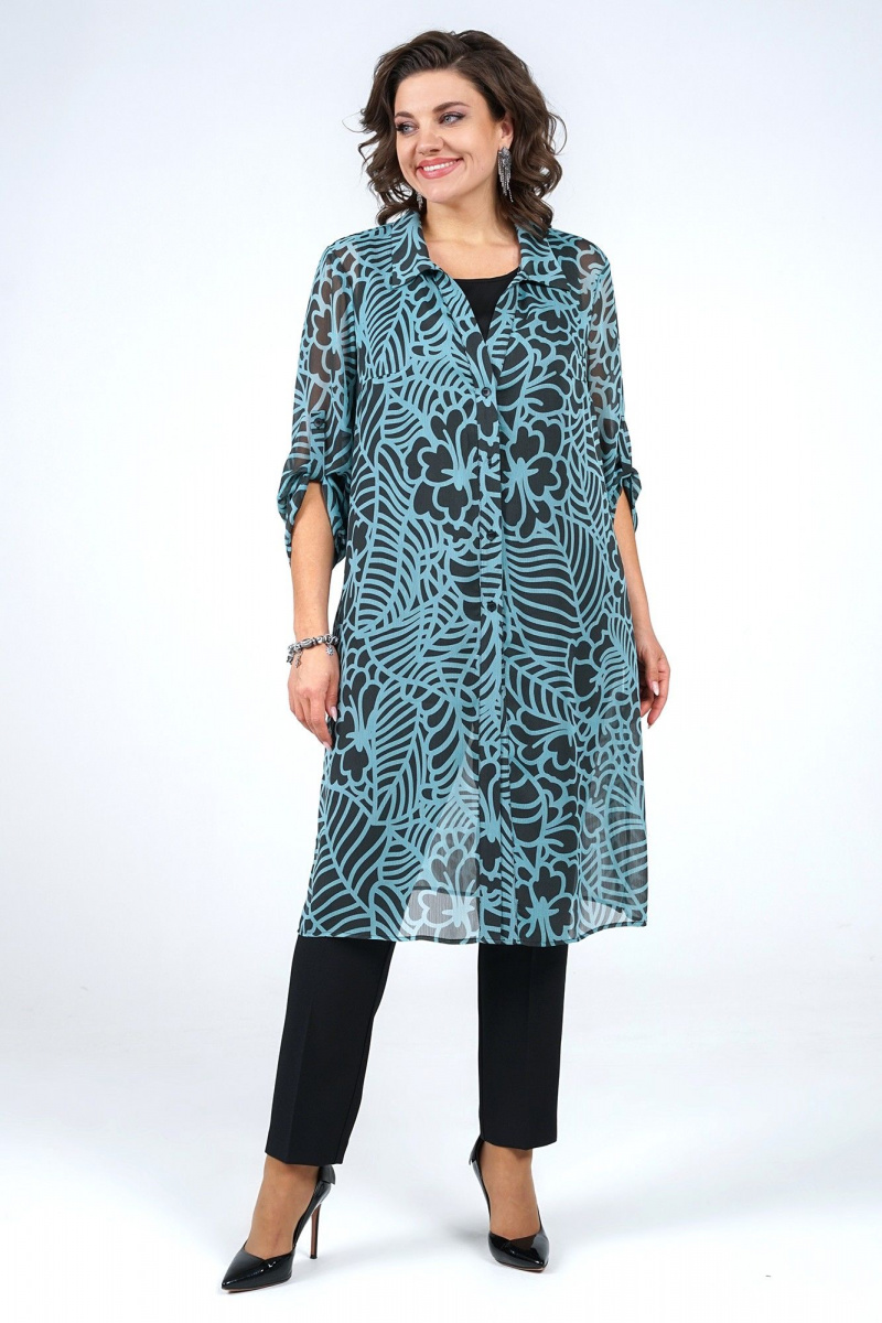 Брючный комплект Alani Collection 2153 мятный