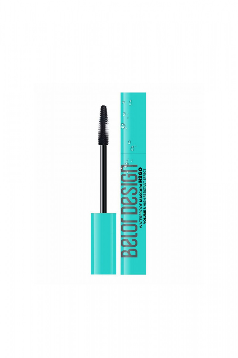 Тушь для ресниц Belor Design H2GO mascara водостойкая