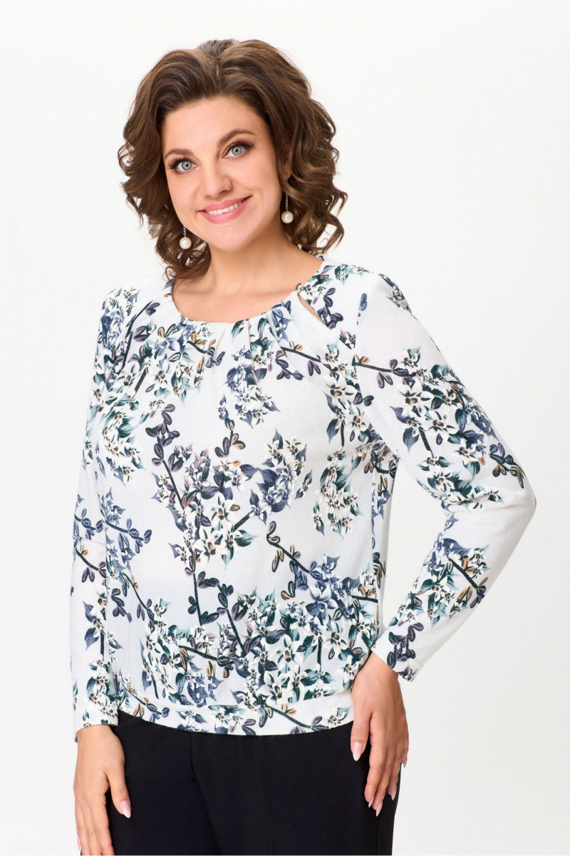 Блузы DaLi 3701 цветы