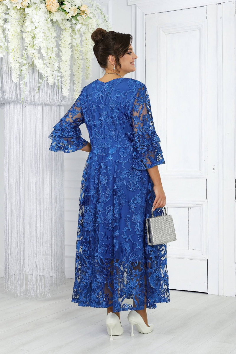 Платья Ninele 7436 васильковый