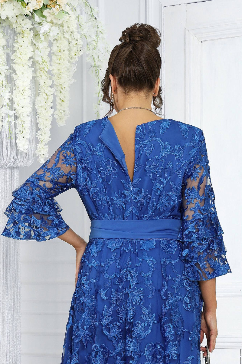 Платья Ninele 7436 васильковый