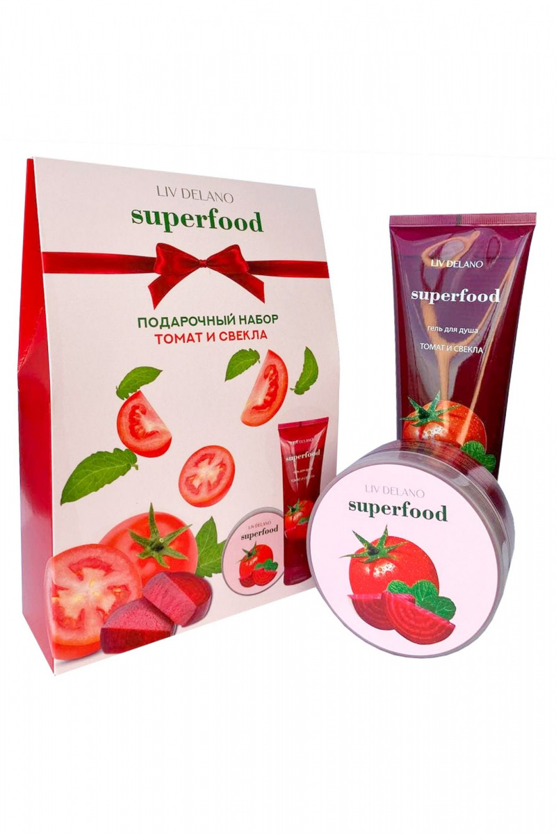 Наборы косметики LIV DELANO Superfood Томат и Свекла Подарочный набор